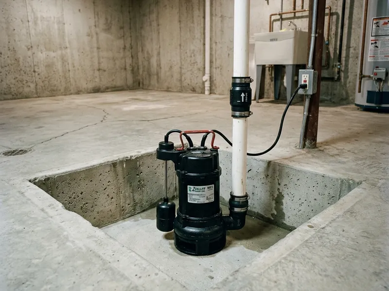 Sump Pump Installation Plumber in Pick City, ND